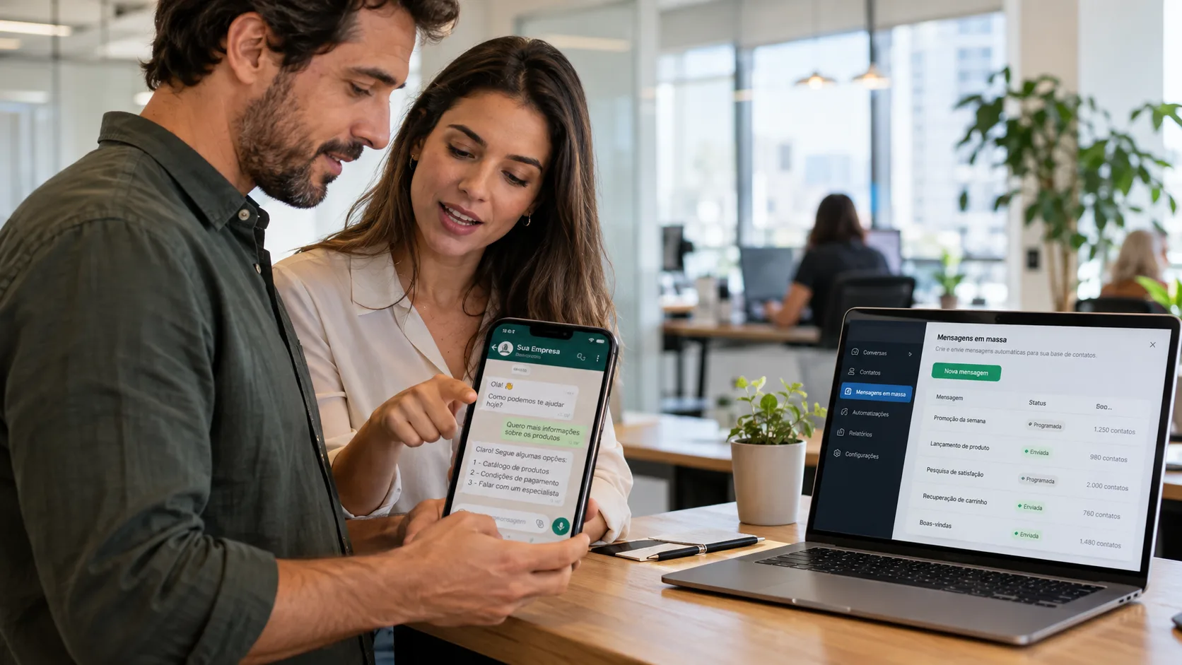 Chatbots de WhatsApp para mensagens em massa no Brasil em 2026: como escolher