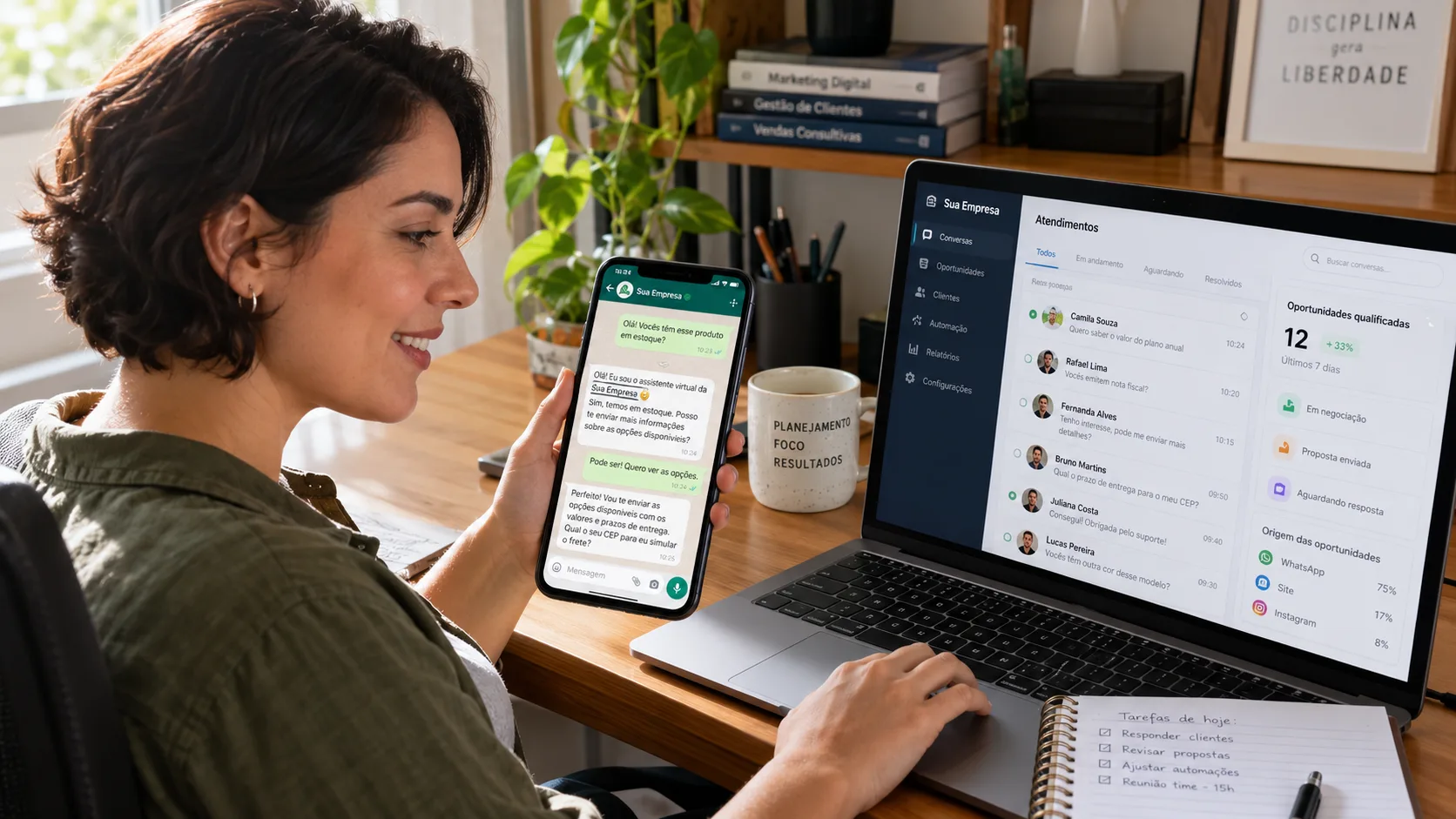 Como criar um assistente de IA no WhatsApp para atender clientes e automatizar sua empresa