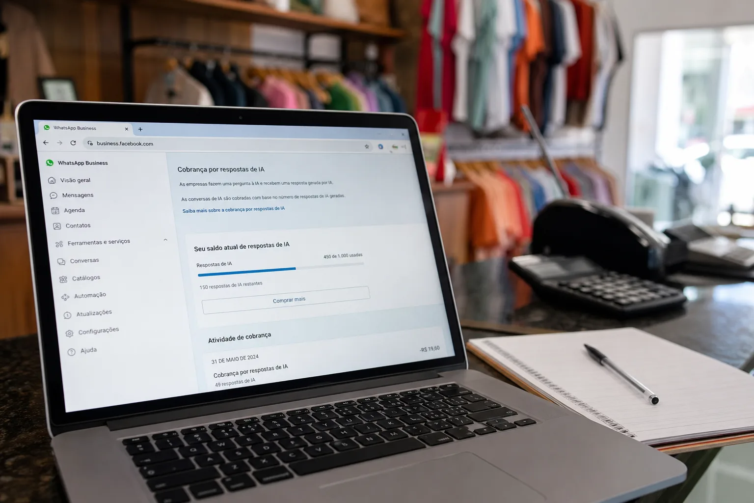 Meta cobra por respostas com IA no WhatsApp Business: o que muda para empresas e chatbots