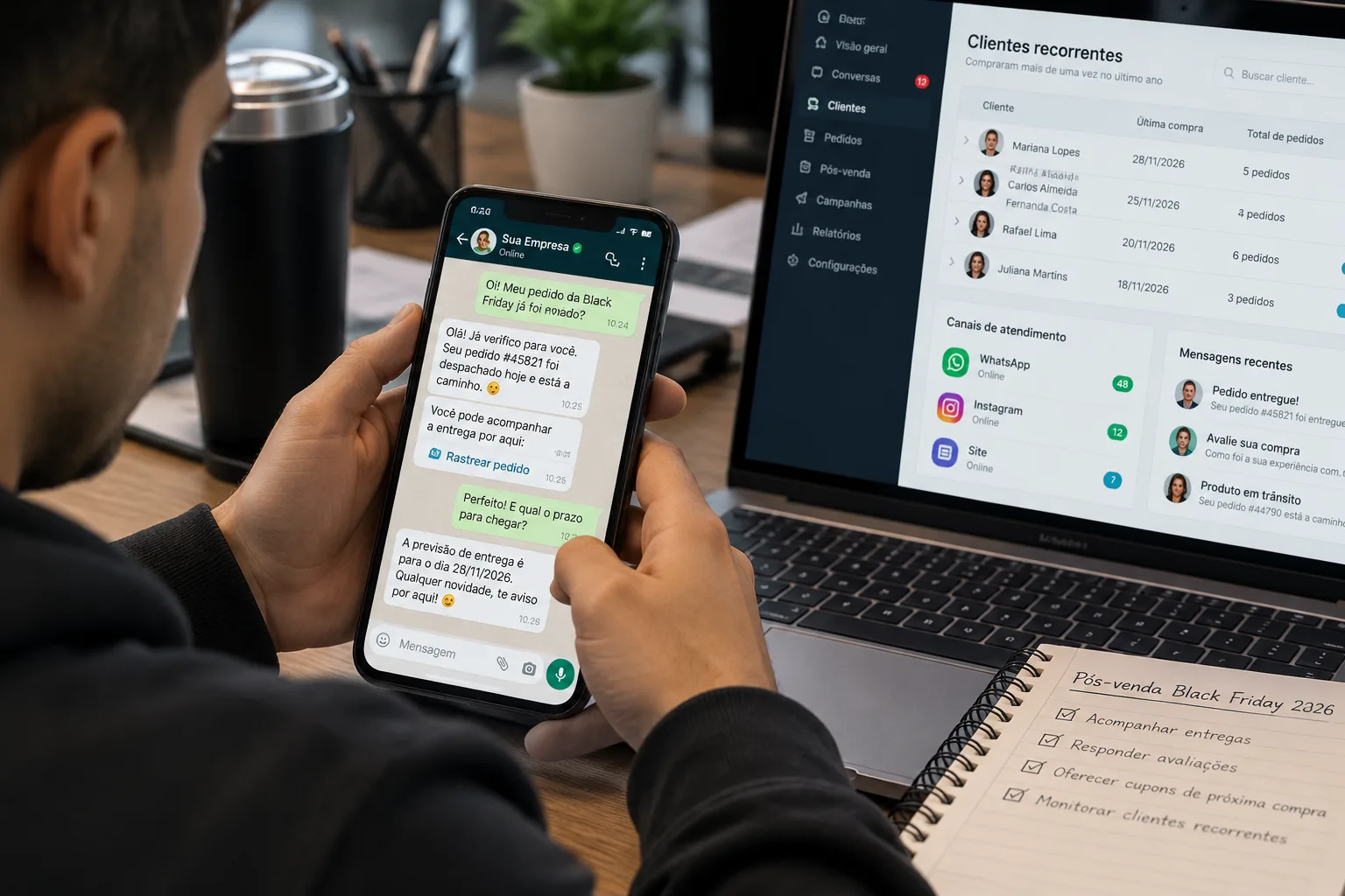 Posventa en Black Friday 2026: cómo fidelizar clientes por WhatsApp