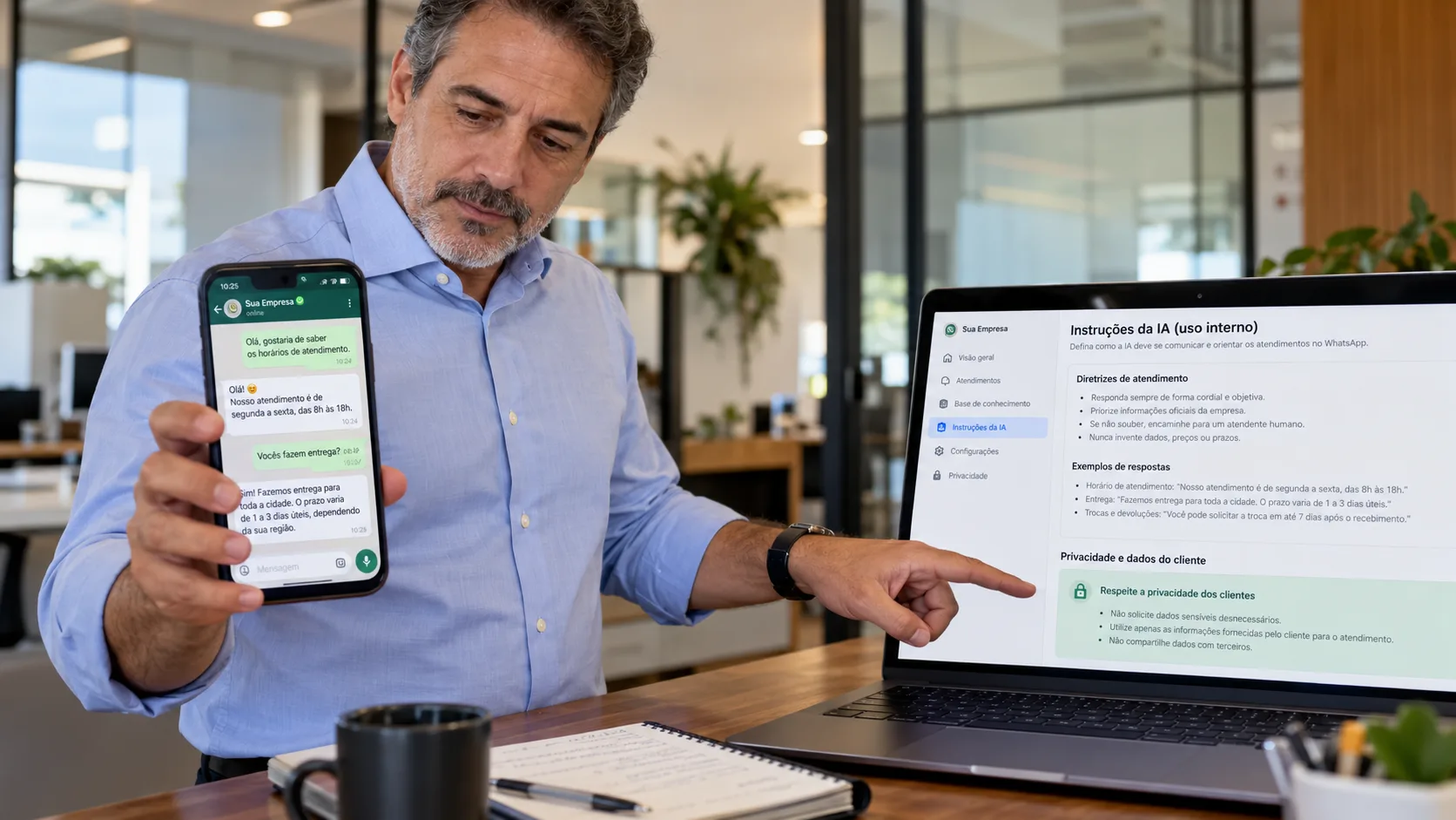 Filtración revela instrucciones de la IA de WhatsApp: ¿qué cambia para las empresas y los chatbots?