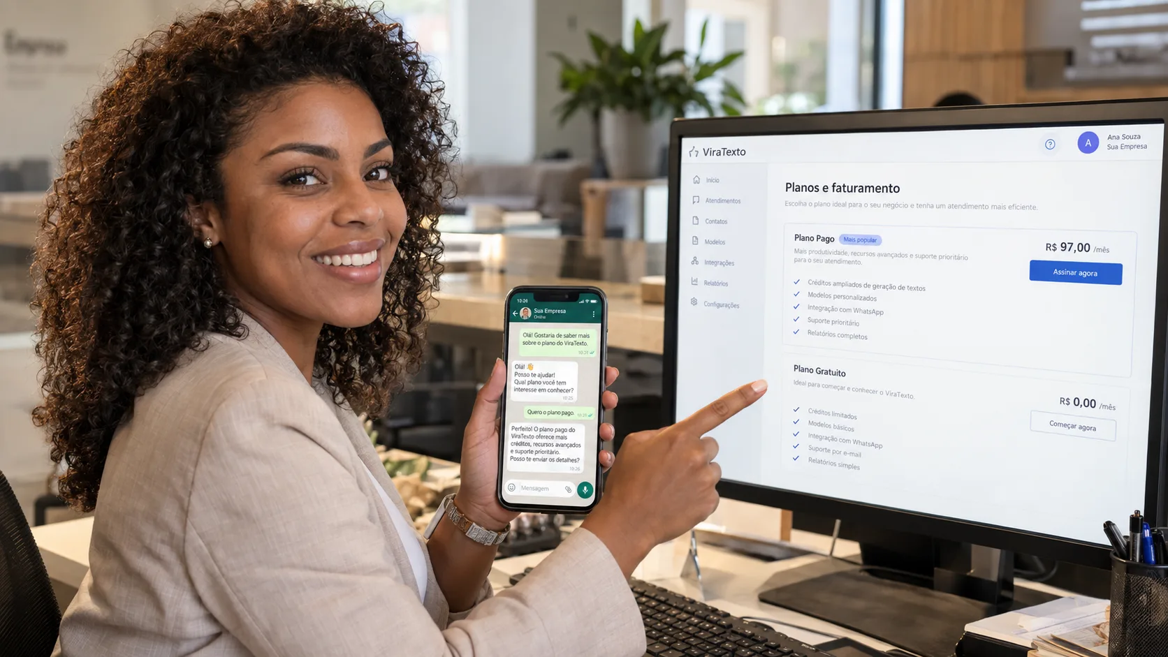 ViraTexto pago: o que essa mudança revela sobre o futuro da automação no WhatsApp