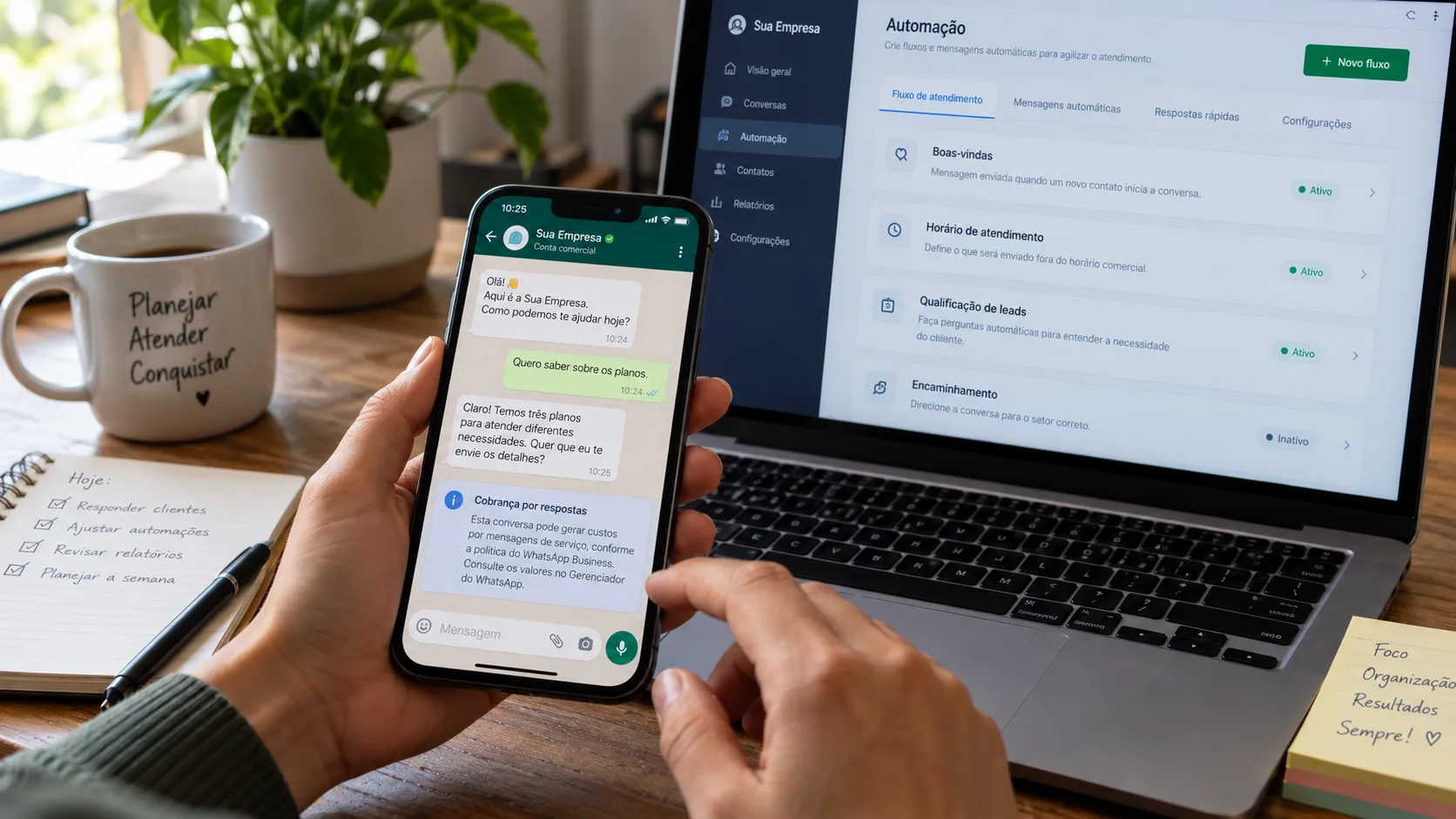 WhatsApp Business con cobro por respuestas: cómo reducir costos con automatización inteligente