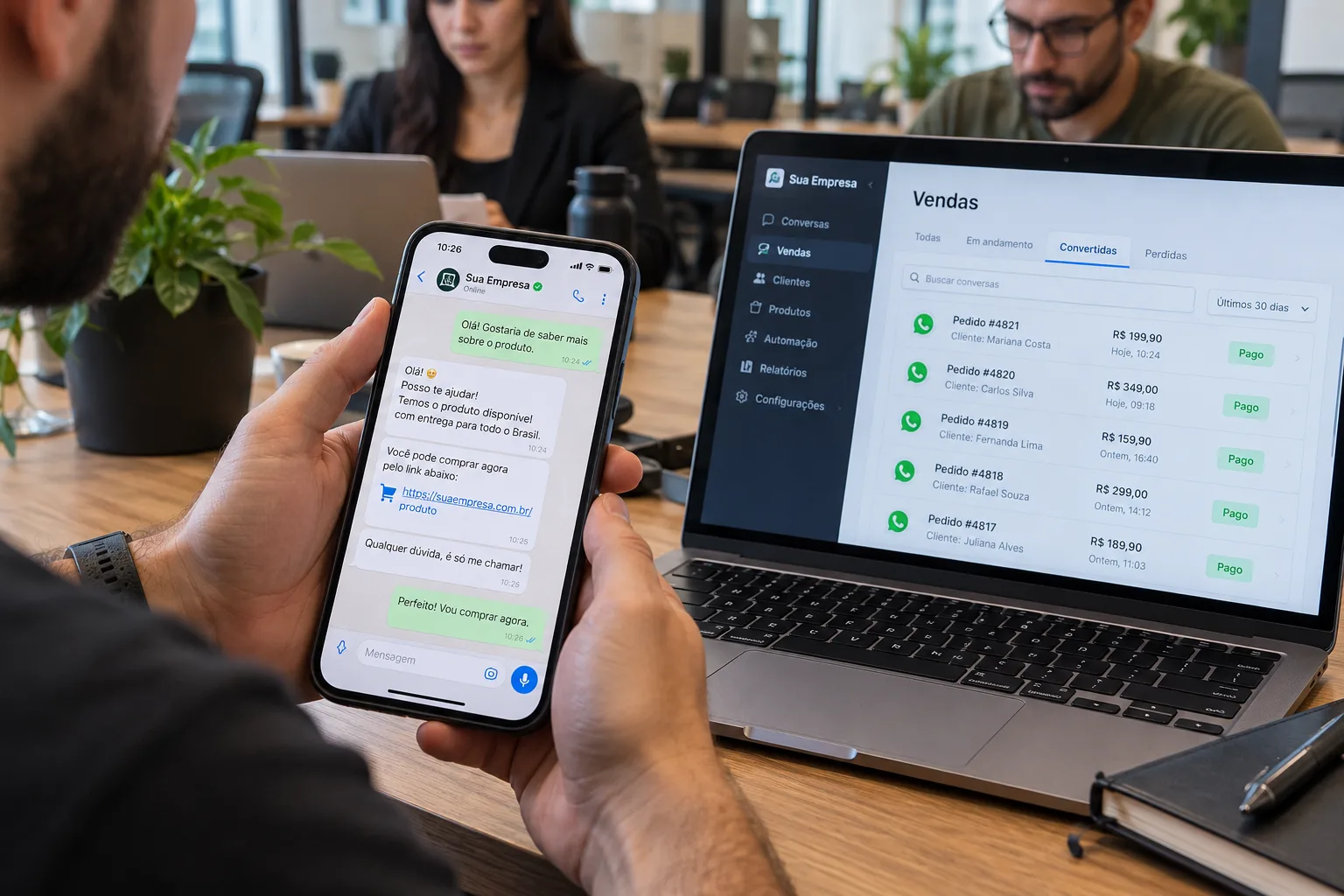 WhatsApp como canal de ventas: cómo las empresas brasileñas pueden vender más con automatización